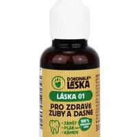 LÁSKA 01 Pro zdravé zuby a dásně psů Objem 50ml