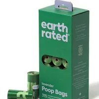 Bolsas para excrementos de perro ER con aroma a lavanda 21 rollos