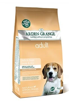 Arden Grange Dog rich in fresh Pork&Rice Gramáž 2kg, Stáří Adult