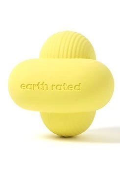 Dog Toy Rubber Fetch ER Yellow Small