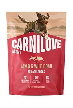 Carnilove Dog Active Dry Lamb&Wild Boar AB Gramáž 1,5kg, Stáří Adult