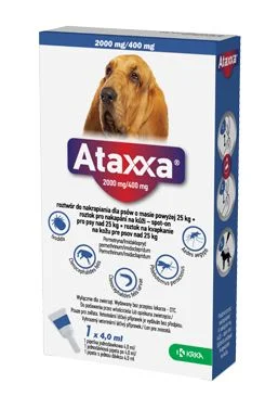 Ataxxa Spot on Dog XL 400mg 1x4ml Gramáž 2000mg