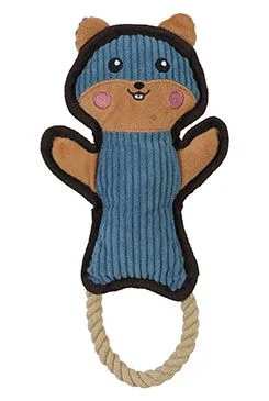 BUDDY dog toy hamster blue