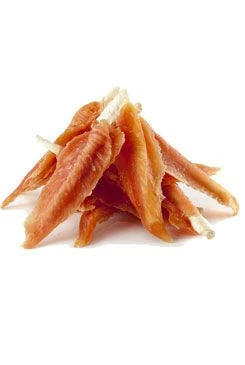 Dog Treat Chicken Slices with Calcium Stick Gramáž 500g