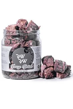Snack de carne de avestruz liofilizada Gramáž 90g
