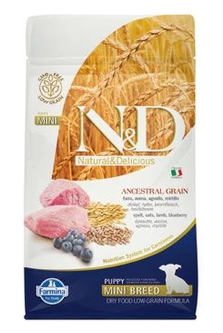 N&D LG DOG Puppy Mini Lamb & Blueberry Gramáž 800g