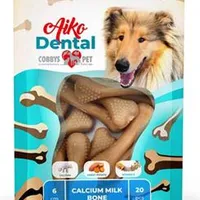 Snack Dental Calcium Milk Bone Gramáž 170g, Počet 20ks, Rozměr 6cm