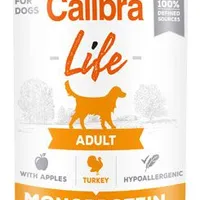 Dog Life lata Adult Pavo con manzanas Gramáž 400g