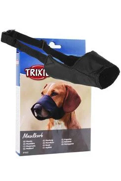 Bozal de fijación para perro XXS 4 negro TR Rozměr 3cm