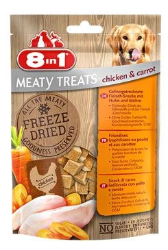 Snack Meaty Treats FD Chicken Carrots Gramáž 50g