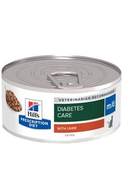 Hill's Fel. PD m/d Diabetes Care Can Gramáž 156g