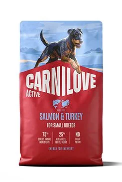 Carnilove Dog Active Dry Salmon&Turkey SB Gramáž 4kg, Stáří Adult