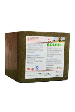 Bloque mineral de sal EXTRA para ganado y caballos, bloque forestal Gramáž 10kg
