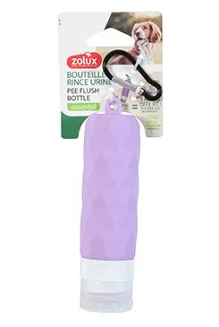 Botella para enjuagar la orina del perro morada YC