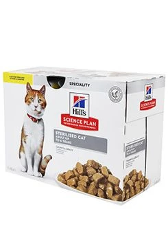 Hill's Fel. SP Sterilised Chicken pouch 12x85g Stáří Adult