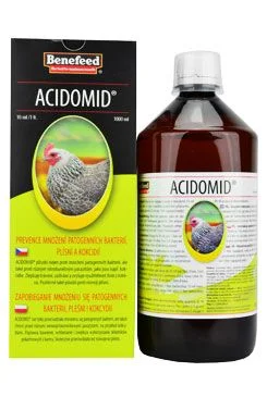 Benefeed Acidomid D drůbež Objem 1l
