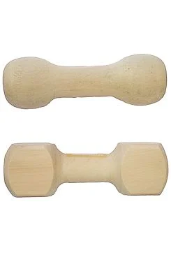 Dog Toy Wooden Dumbbell for Fetch Gramáž 125g, Rozměr 14,5cm