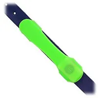Návlek na obojek Dog Fantasy LED svítící zelený Rozměr 15cm