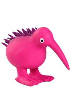 Dog Toy WHISTLE latex squeaky pink Kiwi Rozměr 13,5cm