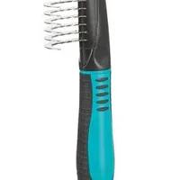 Curved-Tooth Dematting Rake with Non-Slip Handle 5.5 x 19 cm TR