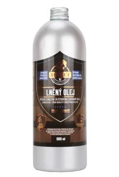 Aceite de lino para caballos Objem 1l