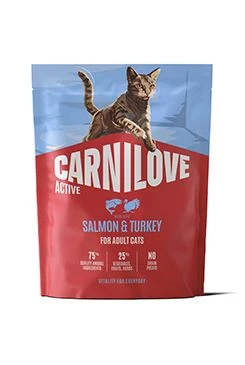 Cat Active Dry Salmon & Turkey AB Stáří Adult, Gramáž 400g