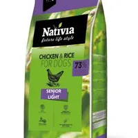 Nativia Dog Senior&Light Gramáž 15kg
