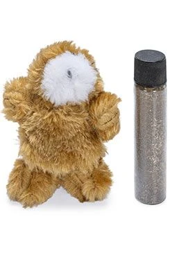 Cat Toy Bear Plush with Catnip Brown KAR Rozměr 10cm