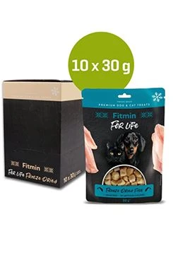 FL perro gato snack Pescado liofilizado 10x30g
