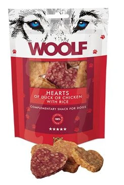 Classic Treat Chicken & Duck Hearts with Rice 100g