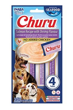 Dog Fish Salmon Recipe with Shrimp Flavour 4x14g