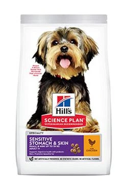 Hill's Can. SP Sensitive Small Chicken Gramáž 1,5kg, Stáří Adult