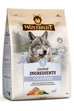 Dog Limited Ingred. Cold River Gramáž 1kg, Stáří Adult