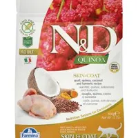 N&D Quinoa CAT Skin & Coat Quail & Coconut Gramáž 5kg
