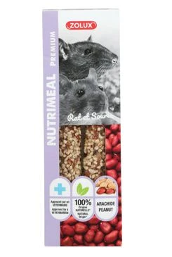 NUTRIMEAL STICK Treat for Mice and Rats with Peanuts 125g Zolux