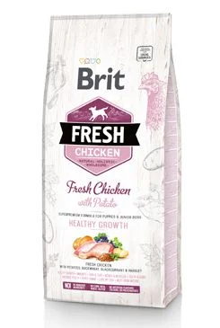 Brit Fresh Dog Chicken&Potato Puppy HealthyGrowth 2 Gramáž 5kg