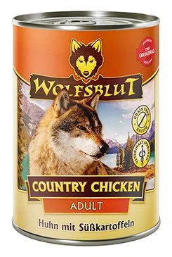 Dog Country Chicken lata Gramáž 395g, Stáří Adult