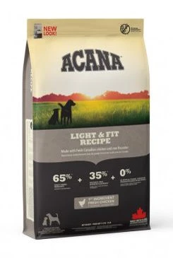 Dog Light & Fit Recipe Gramáž 11,4kg, Stáří Adult
