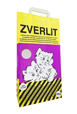 Podestýlka fialová superjemná s vůní kočka 10 kg