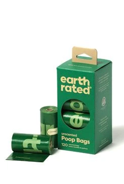 Bolsas para excrementos de perro ER sin perfume 8 rollos