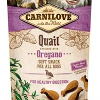 Snack Semihúmedo para Perros Codorniz y Orégano Gramáž 200g