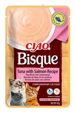 Cat Bisque Tuna with salmon Recipe Gramáž 40g
