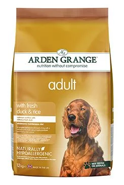 Arden Grange Dog with fresh Duck&Rice Gramáž 12kg, Stáří Adult