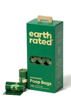Bolsas para excrementos de perro ER sin perfume 21 rollos