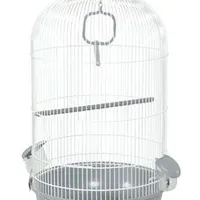 Jaula para pájaros PRIMO Carmen blanca gris Rozměr 40cm