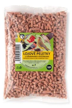 Suet pellets with rowan berries and raisins Gramáž 500g