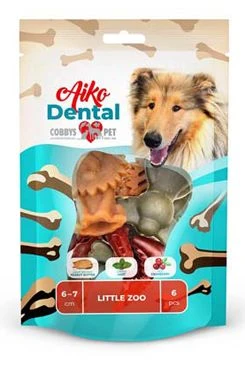 Dental Treat Little Zoo 6 Gramáž 150g, Počet 6ks, Rozměr 7cm