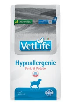 Vet Life Natural DOG Hypo Pork & Potato Gramáž 2kg