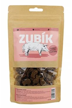Jopopet Pochoutka ZUBÍK vepřové kotlety s kurkumou Gramáž 200g