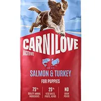 Dog Active Dry Salmon & Turkey Puppies Gramáž 1,5kg